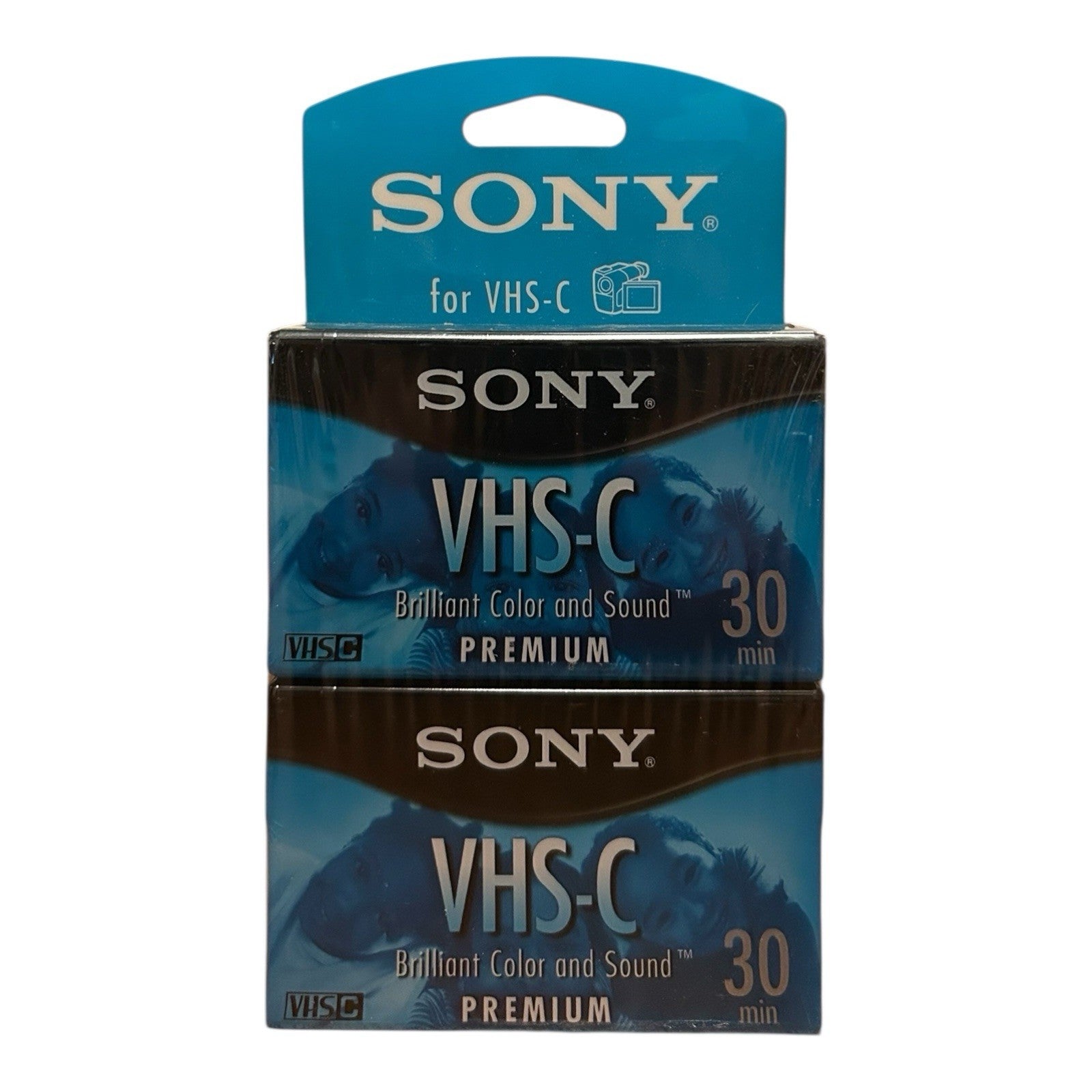 Sony VHS-C Camcorder Tapes Lot Of 2 SP 30 Min