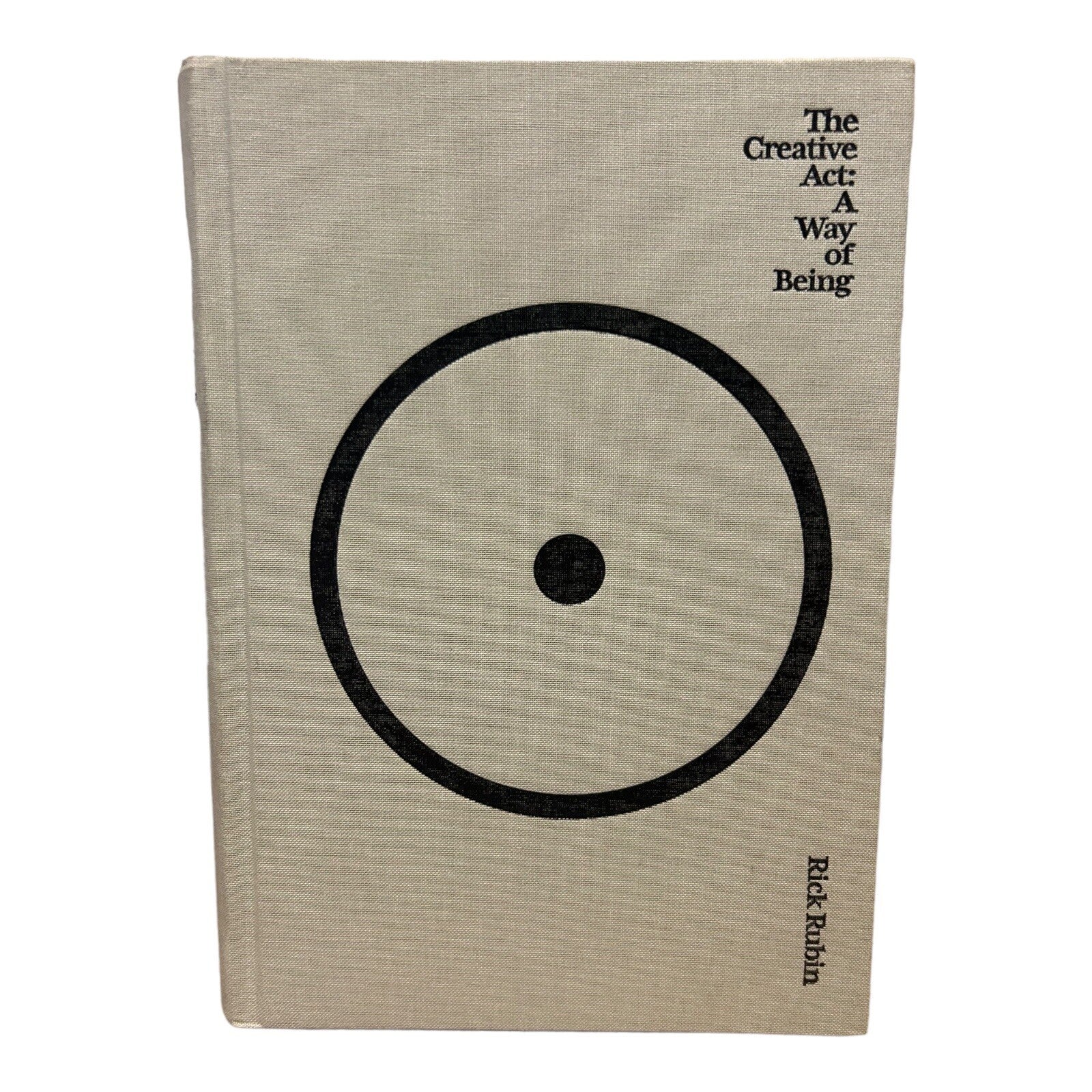 The Creative Act A Way of Being by Rick Rubin 2023 Hardcover

