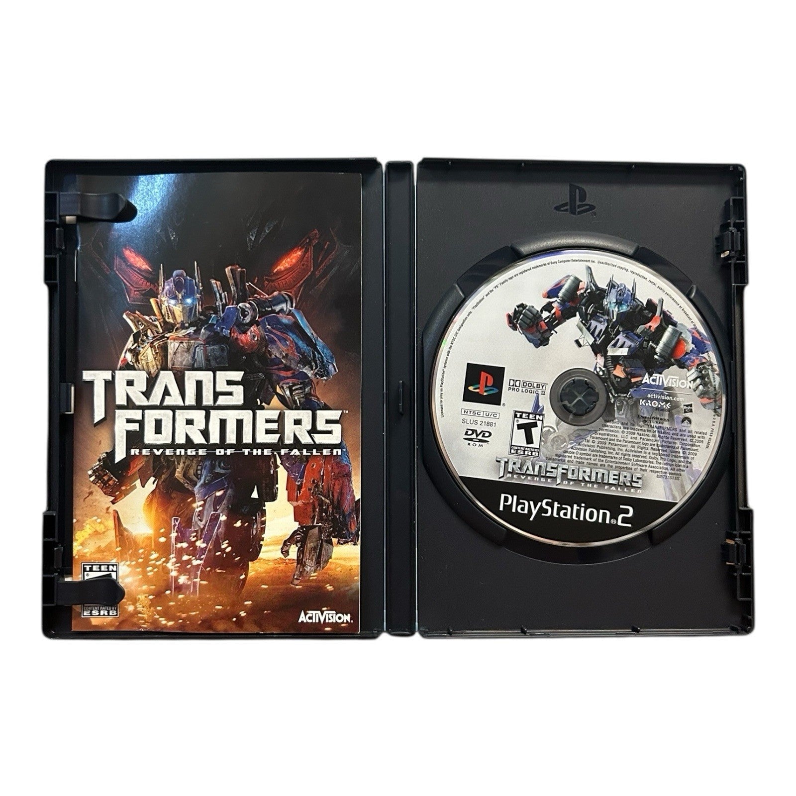 Transformers: Revenge of the Fallen – PlayStation 2, 2009, Complete