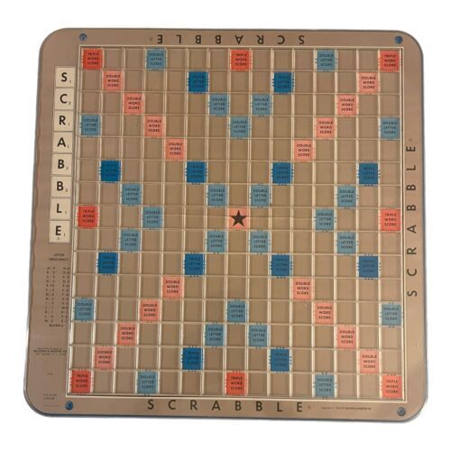 Vintage Scrabble Deluxe Turntable Board Game 1948 Model 7176