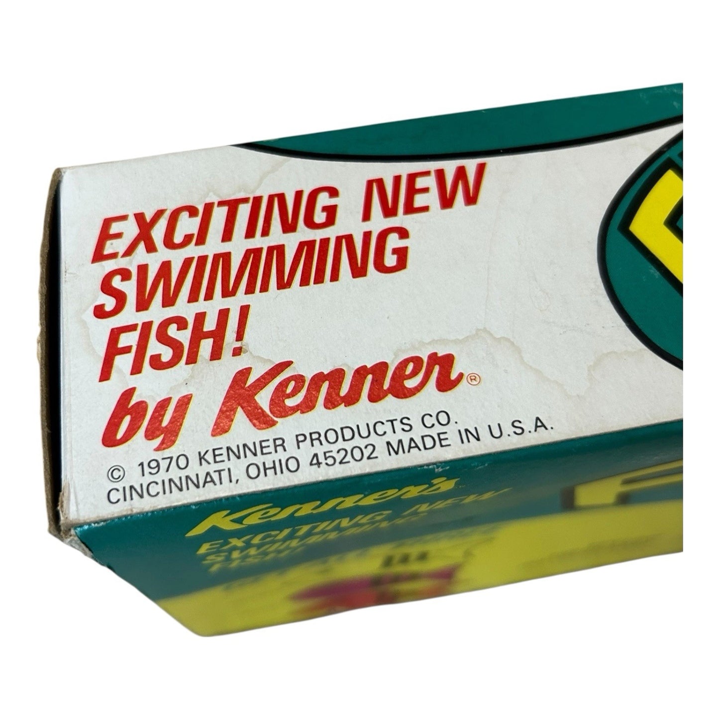 Vintage 1970 Kenner Fliptail Freddy Swimming Fish Toy