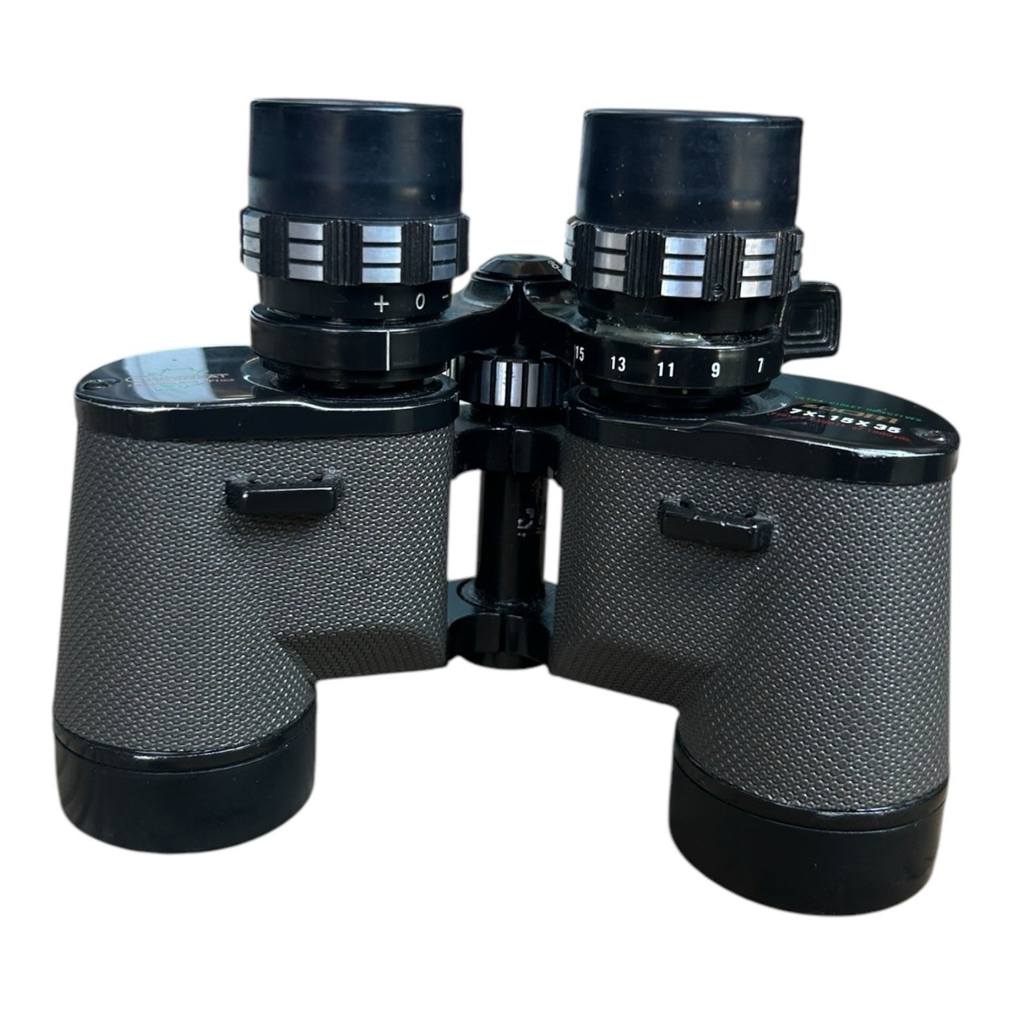 Vintage Greenkat 7x-15x35 Binoculars – With Case

