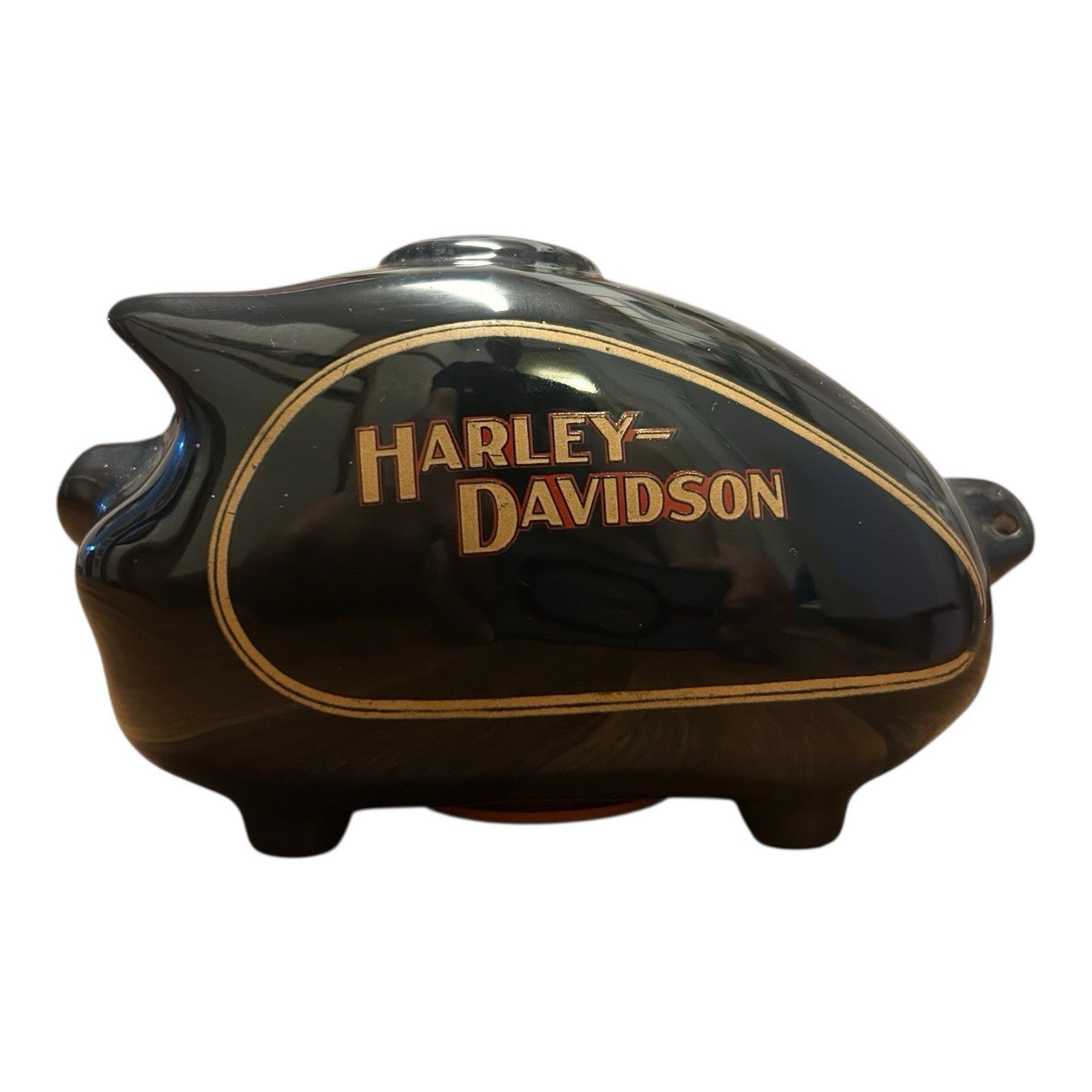 Vintage Harley-Davidson Hog Gas Tank Piggy Bank 