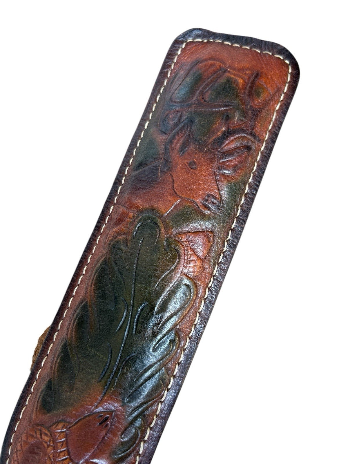 Vintage Hunter Padded Leather Rifle Sling – With Swivels