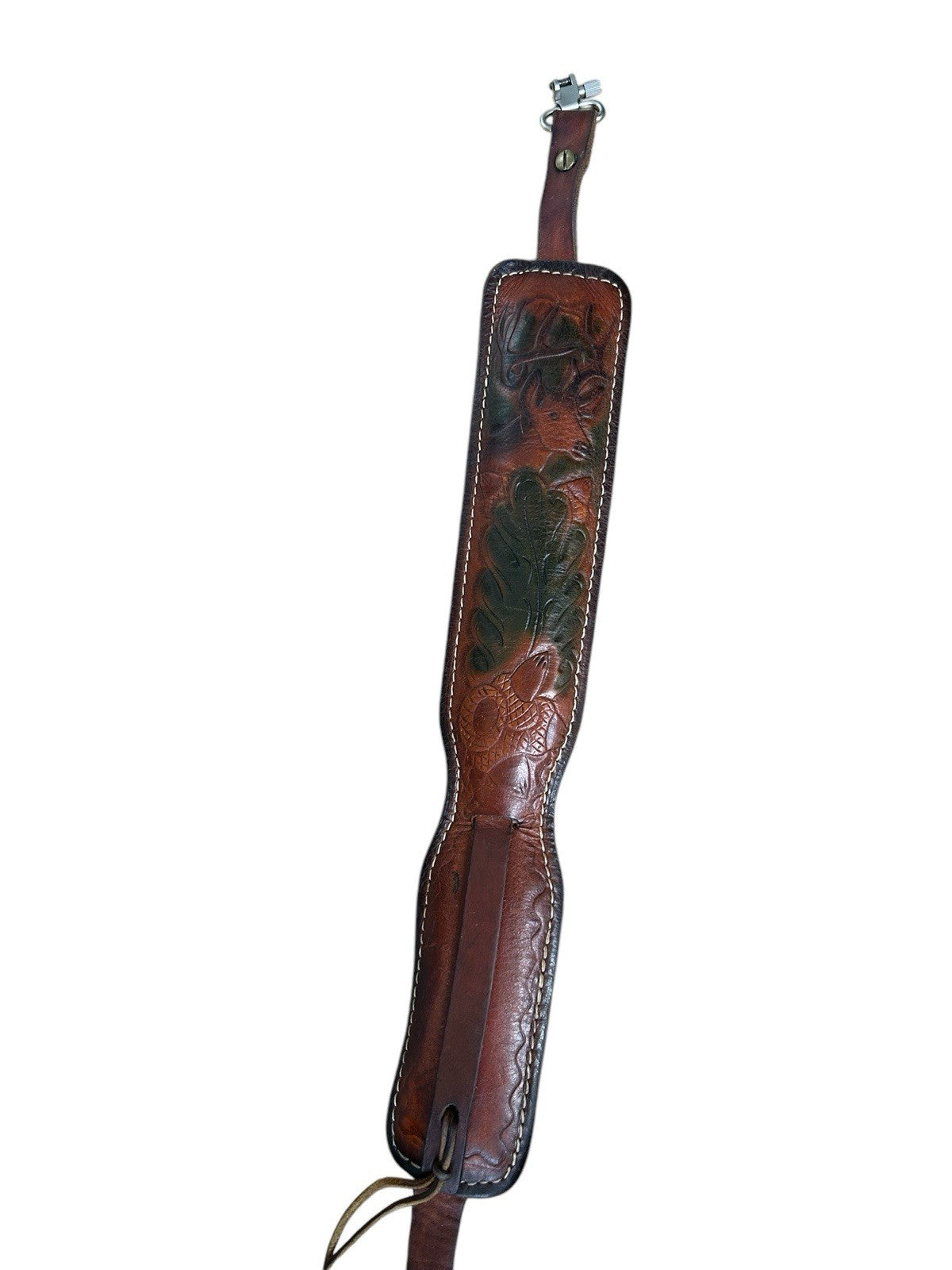 Vintage Hunter Padded Leather Rifle Sling – With Swivels