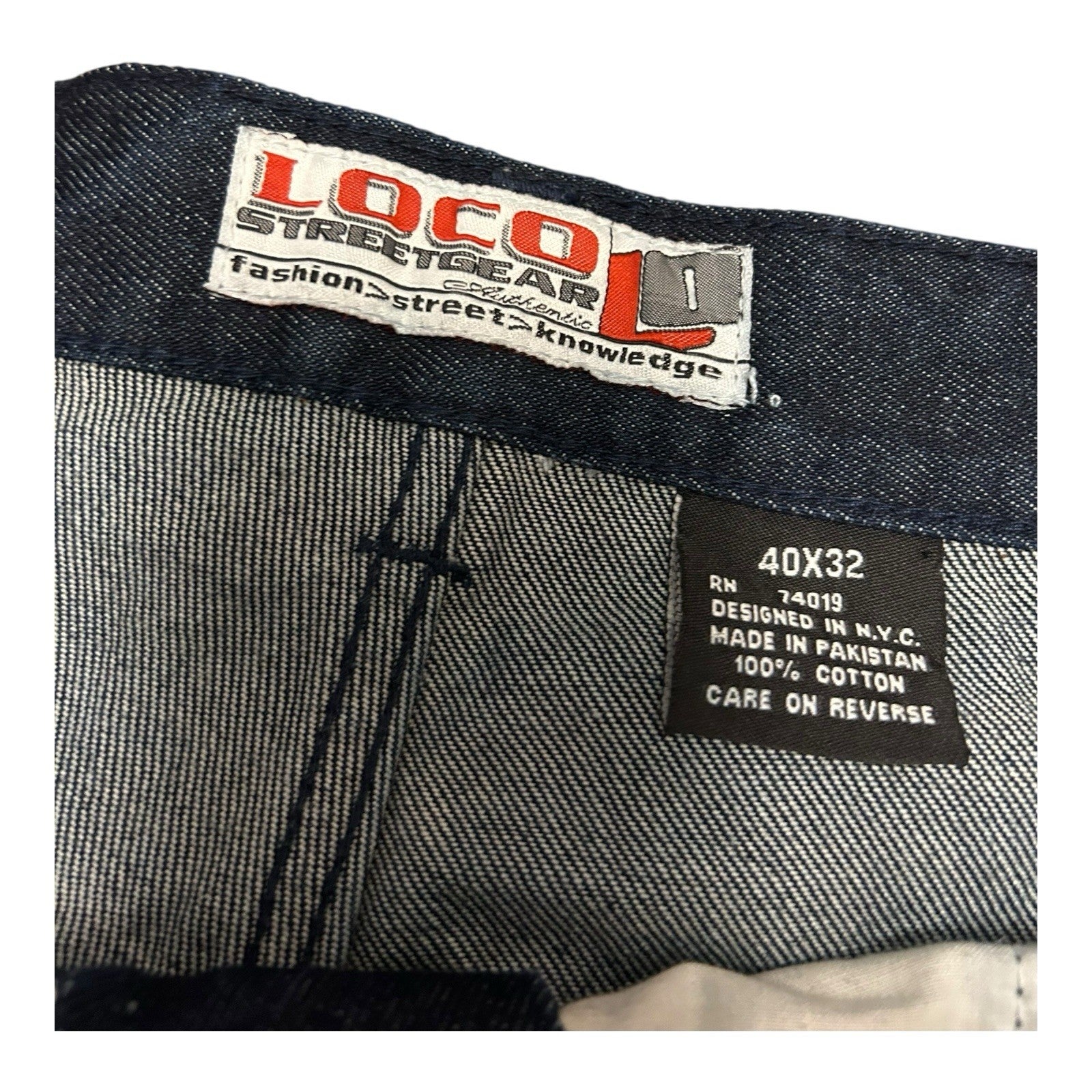 Vintage Loco Streetwear Baggy Jeans 40x32