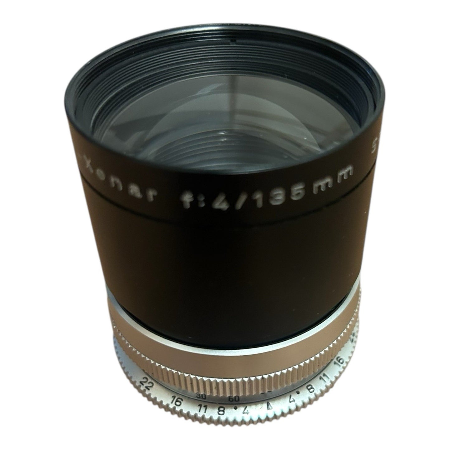Vintage Schneider-Kreuznach Tele-Xenar 135mm f/4 Manual Focus Lens