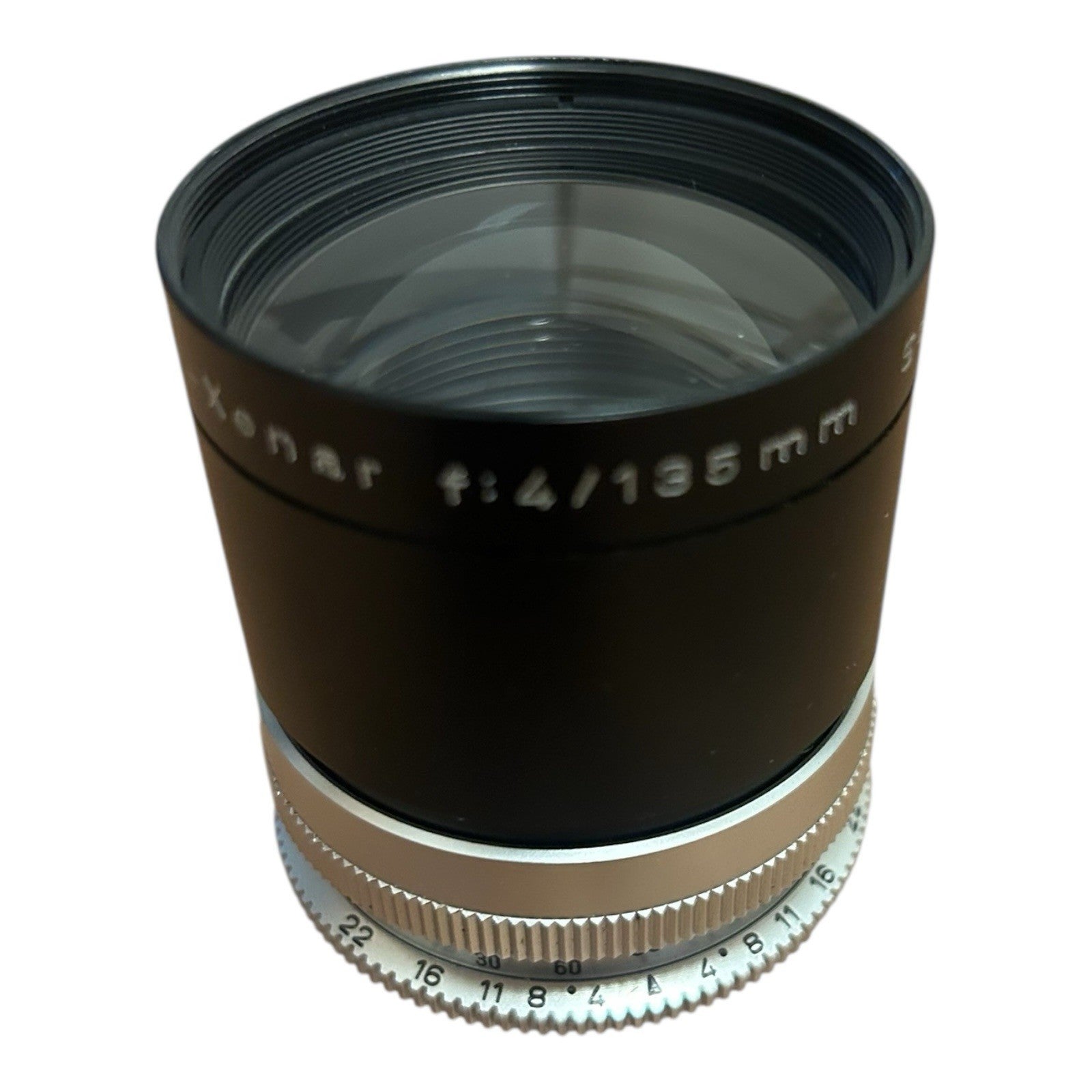 Vintage Schneider-Kreuznach Tele-Xenar 135mm f/4 Manual Focus Lens