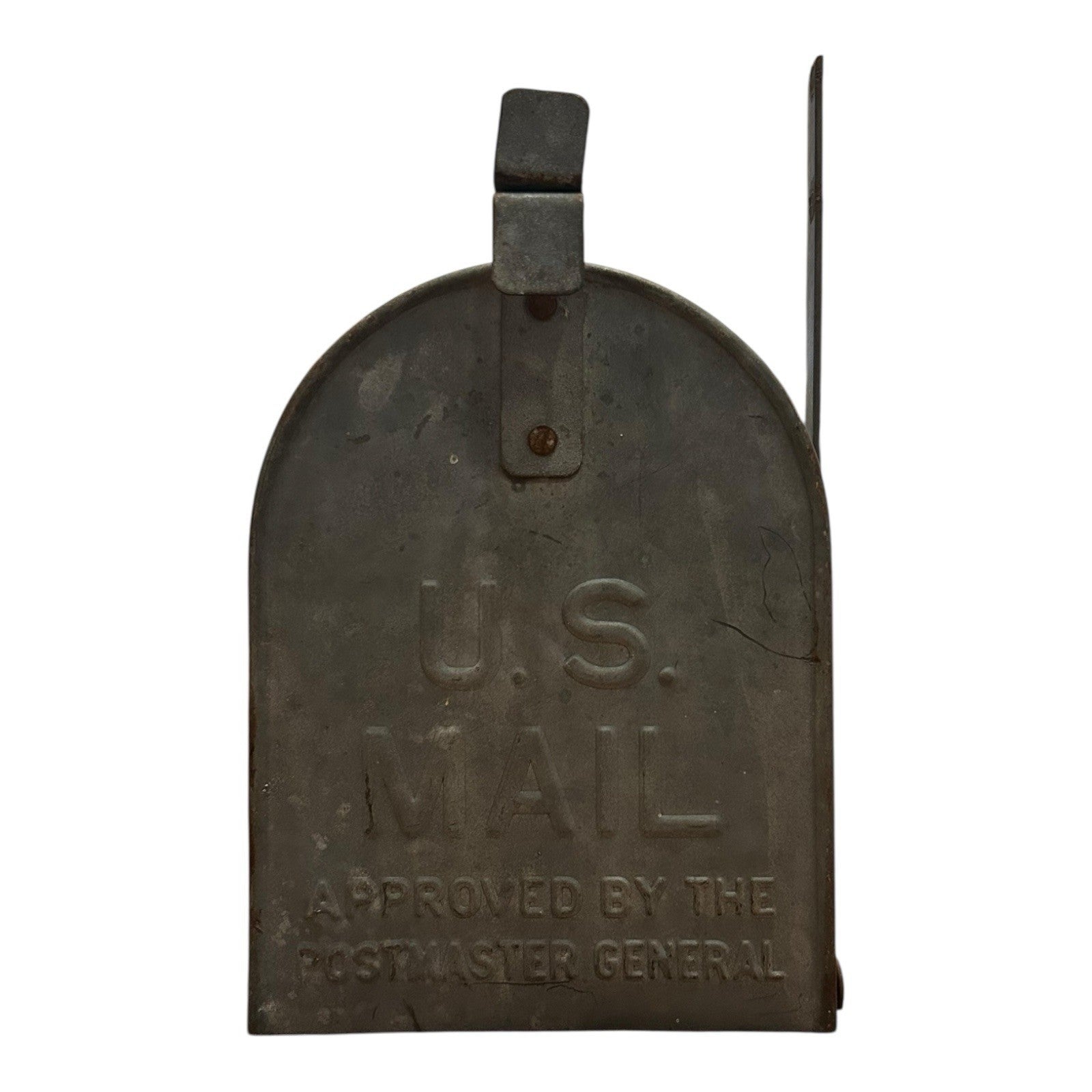 Vintage Sears & Roebuck Galvanized Steel Mailbox Chicago 19x9x7